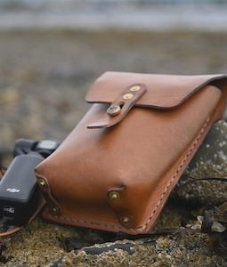 THE MARKSMAN - Leather,EDC,  Pouch.